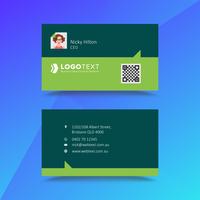 Professional Business Card Design Template  vector