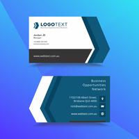 Professional Business Card Design Template  vector
