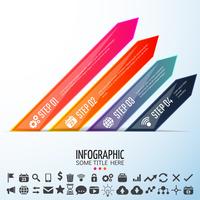 Plantilla de diseño de infografías vector