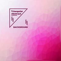 Triangular Polygonal Background vector