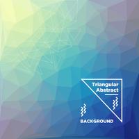 Triangular Polygonal Background vector