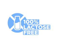 Lactose free vector icon. 