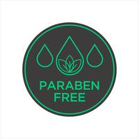 Icono Libre De Paraben. vector