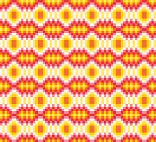 Colourful ethnic ornamental patterns Mexican, Seamless pattern vector