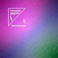 Triangular Polygonal Background vector