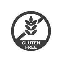 Gluten free icon. 