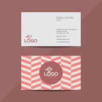 Professional Business Card Design Template  vector