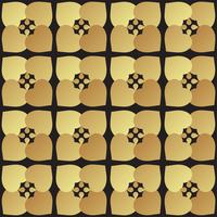 Universal black and gold seamless pattern tiling.  vector
