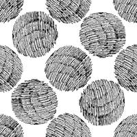 Seamless stylish hand drawn pattern.  vector