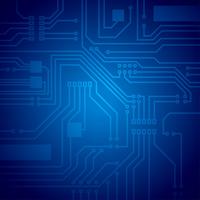 Printed Circuit Board Background vector