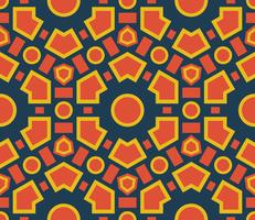 Seamless texture with geometric ornament.  vector