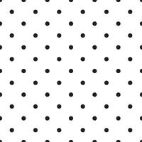 seamless patterns with white and black peas (polka dot). 