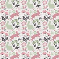 Vector Seamless Easter Pattern Desgin 