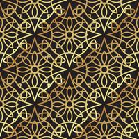 Vintage luxury gold background art deco  vector