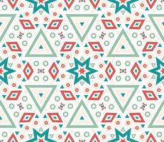 Seamless pattern geometric  texture .  vector