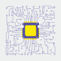 Vector de placa de circuito impreso
