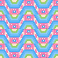 Seamless texture with geometric ornament.  vector