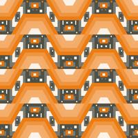 Seamless texture with geometric ornament.  vector
