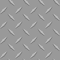 Diamond Plate Seamless Pattern Metal Background Vector Illustration