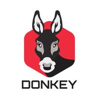 donkey logo  vector