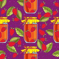 jam seamless pattern vector