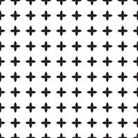 Universal  black and white seamless pattern tiling. vector