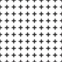 Universal  black and white seamless pattern tiling. vector