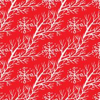  Floral Christmas Background.  vector