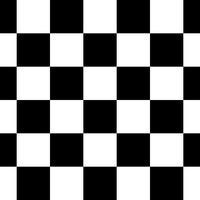 checkerboard black and white