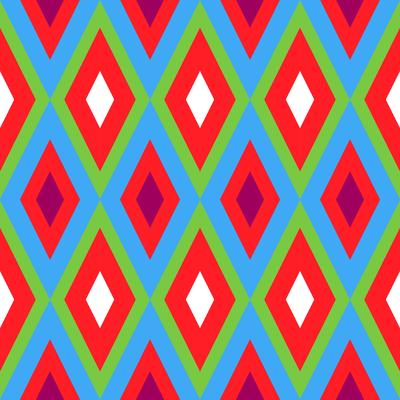 Seamless geometric rhombus 