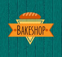 Collection of vintage retro bakery  vector