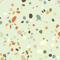 Terrazzo seamless pattern. Imitation of a Venetian stone floor vector