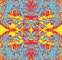 Abstract seamless pattern psychedelic background. vector