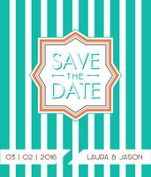 Save the date for personal holiday.  vector