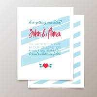 Cute ethnic cards and invitations.  vector