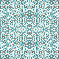 Seamless  pattern of snowflakes 