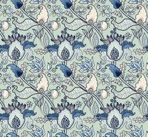 Indian National paisley ornament for cotton, linen fabrics. vector