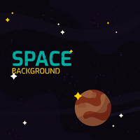 Galaxy Background Vector