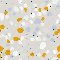 Terrazzo seamless pattern. Imitation of a Venetian stone floor vector