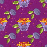 jam seamless pattern vector