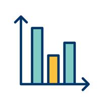 Bar Chart Vector Icon