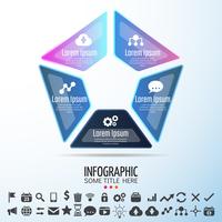 Plantilla de diseño de infografías vector