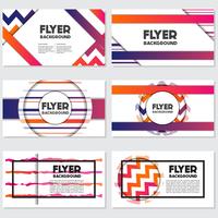 fresh background flyer style background Design Template vector