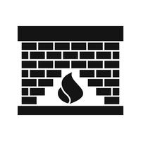 Fire Place Vector Icon