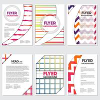 fresh background flyer style background Design Template vector