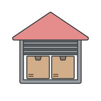 Vector Storage Unit Icon