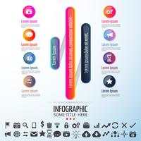 Plantilla de diseño de infografías vector