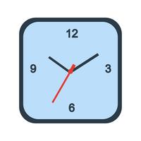 Vector Clock Icon