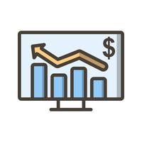 Business Chart Vector Icon