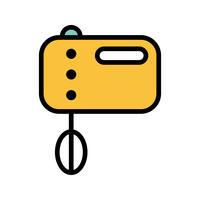 Food Mixer Vector Icon